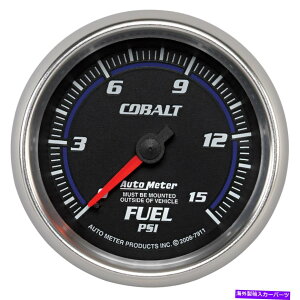 ^R[^[ 7911Rog@BR͌v AutoMeter 7911 Cobalt Mechanical Fuel Pressure Gauge