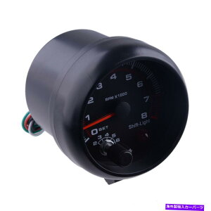 ^R[^[ 3.75 "jo[TJ[^R[^[^`Q[WLEDVtgCg0-8000RPM 12V 3.75" Universal Car Tachometer Tacho Gauge LED Shift Light 0-8000RPM 12V