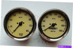 ^R[^[ NVbN}OmAX~X100 mm̋@BI^R[^[+^R[^[v Classic Magnolia Smiths Rep 100 mm mechanical tachometer+ Tachometer clock wise