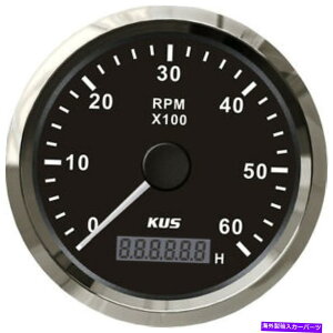 ^R[^[ 85mmubNKUS^R[^[0-6000RPMfB[[GWCMHB-BS-6KLiSV-KY07000j 85mm Black KUS Tachometer 0-6000rpm for diesel engine CMHB-BS-6KL (SV-KY07000)