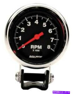 �^�R���[�^�[ �I�[�g���[�^�[2-5/8�C���`Chrome Tach 8000 rpm Auto Meter 2-5/8in Chrome Tach 8000 RPM�y���s�A���i�z