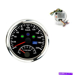 ^R[^[ LCDfBXvCXebsO[^[GPSXs[h[^[ƃJ[{[g̃^R[^[ATV ATV 9-32V LCD Display Stepper Motor GPS Speedometer With Tachometer For Car Boat ATV 9-32V