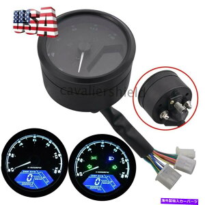 ^R[^[ jo[T12000RPM LCDubNXs[h[^[^R[^[Q[Wsv̖h Universal 12000RPM LCD Black Speedometer Tachometer Gauge Odometer Waterproof