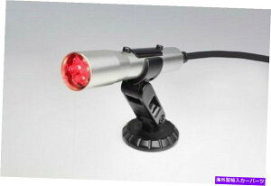 タコメーター ホリースナイパーシフトライト840010レッドLEDライト付きスタンドアロンシルバー Holley Sniper Shift Light 840010 Standalone Silver with Red LED Lights
