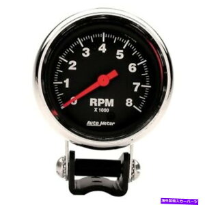 ^R[^[ Autometer 2893 Chome Chome]̃N^R[^[Q[W8000rpm Autometer 2893 Chome Traditional Chrome Tachometer Gauge 8000RPM