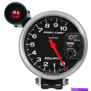 �^�R���[�^�[ 5 ����^�R���[�^�[�Q�[�W0-10,000 rpm�X�|�[�c�R���s���[�^�[�̎����ԃ��[�^�[-3904 Auto Meter For 5 Pedestal Tachometer Gauge 0-10,000 RPM Sport-Comp - 3904�y���s�A���i�z