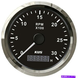 ^R[^[ 85mmubNKUS^R[^[0-3000RPMfB[[GWCMHB-BS-3KLiSV-KY07005j 85mm Black KUS Tachometer 0-3000rpm for diesel engine CMHB-BS-3KL (SV-KY07005)