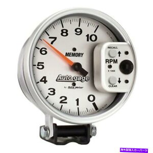 ^R[^[ I[gQ[W5C`AiO0-10000 rpmVo[yfX^^R[^[233907̎ AutoMeter For Autogage 5in Analog 0-10000 Rpm Silver Pedestal Tachometer 233907