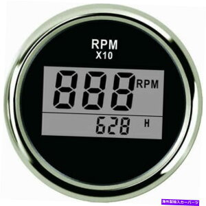 タコメーター 52mm SPRブラックデジタルタコメーターPLT2-BS-RPM(800-00264) 52mm SPR Black Digital tachometer PLT2-BS-RPM (800-00264)