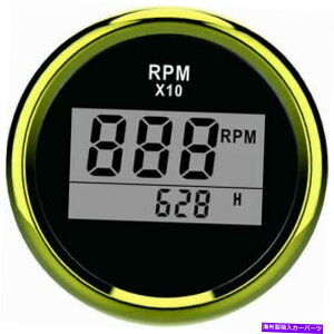 タコメーター 52mm SPRブラックデジタルタコメーターPLT2-BG-RPM(800-00263) 52mm SPR Black Digital tachometer PLT2-BG-RPM (800-00263)