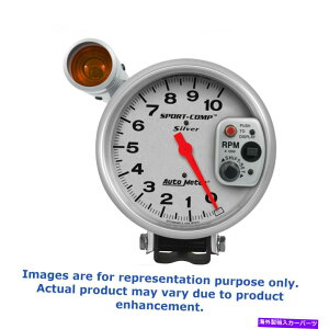 ^R[^[ 0-10,000 rpm 5C`BX|[cRvVo[^R[^[3911 AutoMeter 0-10,000 Rpm 5 in. Sport-Comp Silver Tachometer 3911