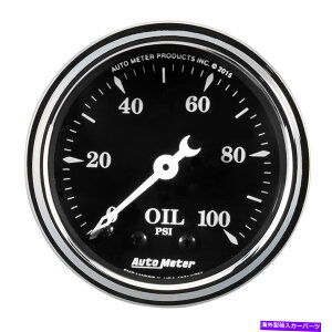 ^R[^[ 1721Â^CubNJjJIC͌v AutoMeter 1721 Old Tyme Black Mechanical Oil Pressure Gauge