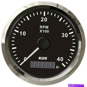^R[^[ 85mmubNKUS^R[^[0-4000RPMK\GWCMHB-BS-4KLiSV-KY07008j 85mm Black KUS Tachometer 0-4000rpm for gasoline engine CMHB-BS-4KL (SV-KY07008)