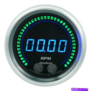 タコメーター コバルトエリートデジタルシリーズ3-3/8 "インダッシュタコメーターゲージ、0-16,000 rpm Cobalt Elite Digital Series 3-3/8" In-Dash Tachometer Gauge, 0-16,000 RPM