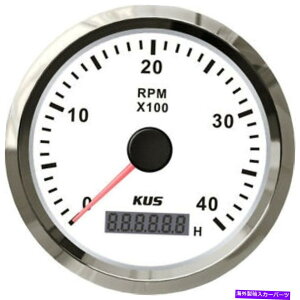 ^R[^[ 85mmzCgKUS^R[^[0-4000RPMK\GWCMHB-WS-4KLiSV-KY07105j 85mm White KUS Tachometer 0-4000rpm for gasoline engine CMHB-WS-4KL (SV-KY07105)