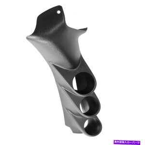 ^R[^[ 12126t\[VgvQ[WAs[}EgɃX^OɓK AutoMeter 12126 Mounting Solutions Triple Gauge A-Pillar Mount Fits Mustang