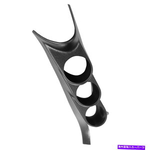 ^R[^[ Autometer 12128t\[VgvQ[WAs[}EgɃX^OɓK AutoMeter 12128 Mounting Solutions Triple Gauge A-Pillar Mount Fits Mustang