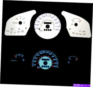^R[^[ 97 98 99 00 01tH[hGXR[gw/o^bNu[CfBOO[zCgQ[W 97 98 99 00 01 Ford Escort w/o Tach Blue Indiglo Glow White Gauge