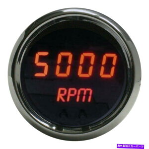 ^R[^[ Intellitronix 2-1/16 "vO\LEDfW^~j^R[^[AԁA9900 rpm Intellitronix 2-1/16" Programmable LED Digital Mini Tachometer, Red, 9900 RPM