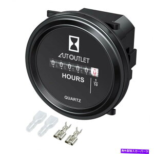 ^R[^[ JjJEhA[[^[Q[WAC/DC 6V-80VNH[cԃ[^[2C`ԃ[^[ Mechanical Round Hour Meter Gauge AC/DC 6V-80V Quartz Hour Meter 2Inch Hourmeter
