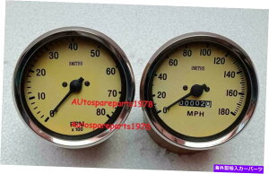 ^R[^[ X~XvJ100mmJjJ^`0-80 rpm + 0-180 mphXs[hRbNCYYC Smiths Replica 100mm mechanical Tacho 0-80 RPM + 0-180 MPH Speedoclock wise YC
