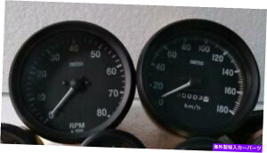 ^R[^[ X~XvJ100 mmXs[h[^[180 kmph +^R[^[NbNCY Smiths Replica 100 mm Speedometer 180 KMPH + Tachometer clock wise