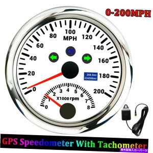 ^R[^[ 85mmJ[{[gfW^GPSXs[h[^[0-200mph^R[^[8000rpmQ[Wsv 85mm Car Boat Digital GPS Speedometer 0-200MPH Tachometer 8000RPM Gauge Odometer