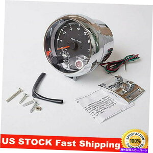 ^R[^[ 4 6 8V_[GW̃jo[T3.75 "7 LEDJ[^R[^[Q[W0-8000 rpm Universal For 4 6 8 Cylinder Engines 3.75" 7 LED Car Tachometer Gauge 0-8000 RPM