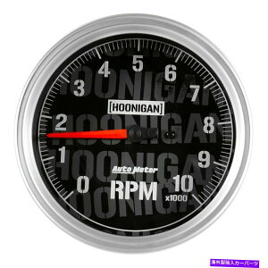 ^R[^[ I[g[^[HooniganV[Y5 "C_bV^R[^[Q[WA0-10,000 rpm Auto Meter Hoonigan Series 5" In-Dash Tachometer Gauge, 0-10,000 RPM