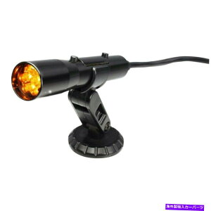 ^R[^[ XiCp[X^hAubN`[uVtgCgwFLEDAڃCڑ Sniper Standalone Black Tube Shift Light w Yellow LED, Direct Wire Connection