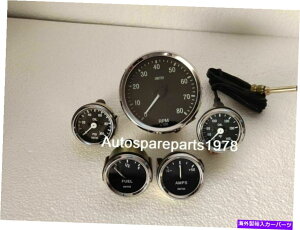 ^R[^[ X~XvJ52mmLbg +IC +R +AvQ[W +^R[^[100mm BC Smiths Replica 52mm Kit- Temp + Oil + Fuel + Amp Gauge+ Tachometer 100mm bc