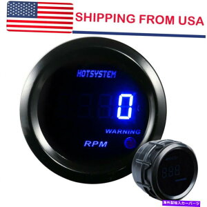 ^R[^[ fW^LED 0-9999 rpm^R[^[^`Q[W̃zbgVXeJ[2 " HOTSYSTEM Car 2"In Blue Digital LED 0-9999 RPM Tachometer Tacho Gauge