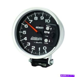 ^R[^[ 5 "^R[^[̃I[g[^[0-10,000 rpmubNI[gQ[W233902 Auto Meter For 5" Pedestal Tachometer 0-10,000 RPM Memory Black Auto Gage 233902
