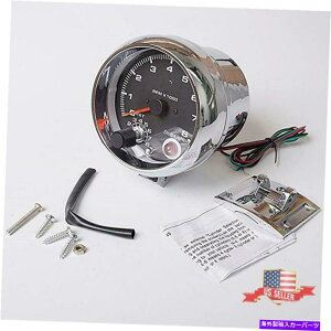 ^R[^[ 3.75 "12V LED^R[^[Q[W0?8000rpm 4 6 8V_[GWUSÂ߂̃jo[T 3.75" 12V LED Tachometer Gauge 0~8000RPM UNIVERSAL For 4 6 8 Cylinder Engine USA