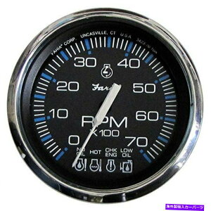 �^�R���[�^�[ Faria Chesapeake Black SS 4 �^�R���[�^�[�ASystemCheck�C���W�P�[�^�[-7,000 rpm�i... Faria Chesapeake Black SS 4 Tachometer w/Systemcheck Indicator - 7,000 RPM (...�y���s�A���i�z