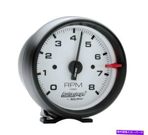 ^R[^[ I[g[^[2303Q[W^bN3 3/4 "8k rpmzCg_CubNP[XI[gQ[W Auto Meter 2303 Gauge Tach 3 3/4" 8k RPM White Dial Black Case AutoGage