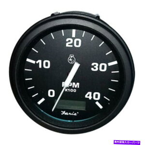 ^R[^[ t@A^R[^[wr[f[eB^R[^[w/ hourmeter 4000 rpmfB[[ubN Faria Tachometer Heavy-Duty Tachometer w/ Hourmeter 4000 RPM Diesel Black