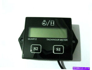 タコメーター 2ストロークと4ストロークエンジン用のデジタルRPM Tach/Hour Meter新しいプログラム Digital RPM Tach/Hour Meter For 2 Stroke & 4 stroke Engines New programble