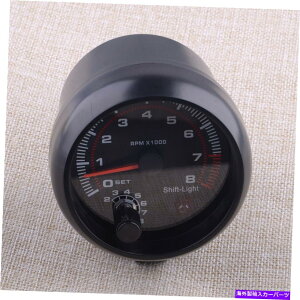 ^R[^[ 3.75 "0-8000 rpmjo[TJ[^R[^[Q[W^`[^[w/VtgCg 3.75" 0-8000 RPM Universal Car Tachometer Gauge Tacho Meter w/ Shift Light