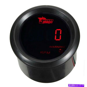 ^R[^[ 2 "52mmubNJ[[^[fW^bhLED^`^R[^[LEDQ[W[^[ 2" 52mm Black Car Motor Digital Red LED Tacho Tachometer LED Gauge Meter