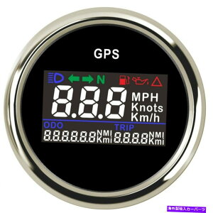 ^R[^[ 52mm 2 "fW^GPSxv^R[^[{[gI[goCsv̖h 52mm 2" Digital GPS Speedometer Tachometer Boat Motorcycle Odometer Waterproof