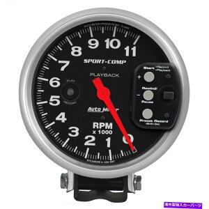�^�R���[�^�[ Autometer 3967 Sport-Comp Playback Tachemer5 11K RPM 4/6/8 Cyl�B Eng�B�|�C���gw/�|�C���g Autometer 3967 Sport-Comp Playback Tachometer5 11K Rpm 4/6/8 Cyl. Eng. W/Points�y���s�A���i�z