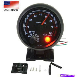 ^R[^[ 3.75 '' 0-8000RPMjo[TJ[^R[^[^`Q[W[^[LEDVtgCgUSA 3.75'' 0-8000RPM Universal Car Tachometer Tacho Gauge Meter LED Shift Light USA