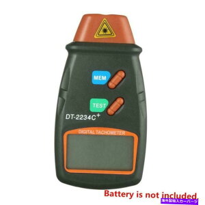 タコメーター 非接触デジタルレーザータコメーターディスプレイ小さなエンジンRPMスピードテスターキット Non-contact Digital Laser Tachometer Display Small Engine RPM Speed Tester Kit