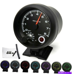^R[^[ 3.75h 95mmjo[TJ[^R[^[^`Q[W[^[LEDCg0-8000 RPM 12V 3.75h95mm Universal Car Tachometer Tacho Gauge Meter LED Light 0-8000 RPM 12V