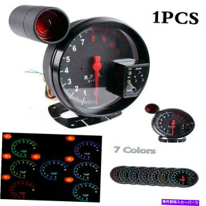 ^R[^[ jo[T5C`1000KJ[^R[^[Q[WxLEDVtgCgubN Universal 5Inch 1000K Car Tachometer Gauge Warning Light LED Shift Light Black