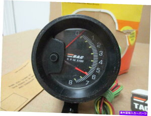 ^R[^[ Be[WRAC 8K^R[^[2 11/16 "yfX^_bV}EgmXIVFxJ} Vintage RAC 8k Tachometer 2 11/16" Pedestal Dash Mount NOS! Chevelle Camaro