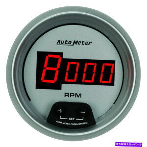 タコメーター 自動車6597ウルトラライト3-3/8 "インダッシュデジタルタコメーターゲージ10k rpm Autometer 6597 Ultra Lite 3-3/8" In-Dash DIGITAL TACHOMETER Gauge 10K RPM