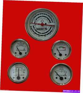 ^R[^[ Allis Chalmers D17fB[[̂݃^R[^[+x++R+AvQ[WZbg Allis Chalmers D17 Diesel Only Tachometer+Temp+ Oil Pressure+ Fuel+Amp Gauge Set