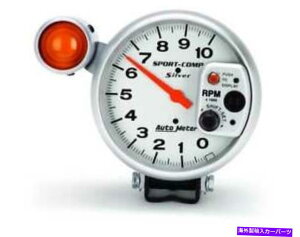 �^�R���[�^�[ �I�[�g���[�^�[5in 10000 rpm�V���o�[TAC P/N -3911 AUTO METER 5in 10000 Rpm Silver Tac P/N - 3911�y���s�A���i�z
